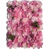 40x60cm Decoração artificial da parede de flores Peony Hydrangea Flowers Painel Row