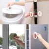 Other Hand Tools Creative Mini Door Window Handle Plastic Self-adhesive Seamless Wardrobe Drawer Pulls Refrigerator Furniture Knobs Handles