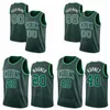 Tryckte finalen basket Marcus Smart Jersey 36 Grant Williams 12 Jaylen Brown 7 Jayson Tatum 0 Al Horford 42 Aaron Nesmith 20 Team Green Black Color Team