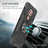 armor ring phone case cases for motorolar moto g power/g pure/g stylus/g play 2023 5g 4g edge plus 2022 apple iphone 14 pro max 2 in 1 car bracket protector