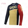 Mens T-Shirts Off Road ATV Racing T-Shirt 2022 AM RF Bicycle Cycling Bike Downhill Jersey Motorcycle Motocross AVIP POC MTBMens