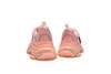 Shoe Designer Luxury Top Edition Casual Sneakers Sao Pink Crystal Sole Air Cushion Shoes Blc Triple S Pink