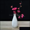 Vasi Home Decor Giardino Stile nordico Cesto Fiori Vaso Carino Mini vaso di fiori in ceramica Aromaterapia Bottiglia Decorazione Drop Delivery 2021 Si