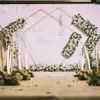 Jarown Wedding 100cm Kwiat Arch Arch Stage Road Old Flower Wedding Scene Layout Decoration Floral Y200105077087