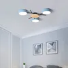 Design moderno dei rami degli alberi di personalità Plafoniere LED 220V lampada da soffitto colorata soggiorno camera da letto camera d'albergo ristorante illuminazione