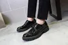Designer-New spring mens dress shoes luxury black loafers wedding dance shoes carving casual shoes size 38-43 253