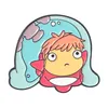 Épingles en émail du film de dessin animé hurle Sofia Ashitaka San Ponyo Sosuke Brooch Badges Anime Bijoux personnalisé Gift For Kids Friends 18 C7440104