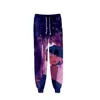 Calça masculina esportes suor de anime reto marca animal 3d estampado calça de moletom jogging homem longa homem masculino drak22