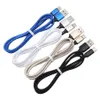 MICRO USB ŁADOWANIE KABLE 1M 2M 3M NYLON PLERADED SYNC SYNC KABELA TYPU CO DLA SAMSUNG HUAWEI XIAOMI HTC ANDROID