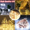 Strings Deer LED String Light 10LED Battery Operated Reindeer Indoor Decoration For Home Christmas Lights Outdoor Xmas PartyLED St267u