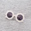 도매 태양 꽃 라운드 귀여운 어린이 선글라스 UV400 소년 소녀 사랑스러운 아기 안경 어린이 Oculos de Sol 15 색상