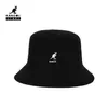 Hot Retro Fashion Märke Känguruer Mens Mens Womens Handduk Bucket Hats Brodery Tide Caps Flat Hiphop Fisherman Colors H220419