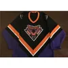 Personnalisez le maillot de hockey Rare Thr tage 2001 Lehigh Valley Philadelphia Phantoms avec broderie ou personnalisé avec n'importe quel nom ou numéro de maillot rétro