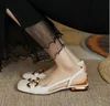 Dames sandalen elegante kantoor dames schoenen en sandalen vrouwen casual schoenen vierkante hak sandalen slip op vrouw flats GC932