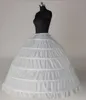 2022 Frauen Knielänge Wunderschönes weißes 6 Hoop Petticoat Crinoline Slip Unterrock Bridal Hochzeitskleid