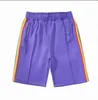 Hommes Designer Shorts Summer Coton Confortable Pantalon court solide Mode Rainbow Stripe Pantalon de survêtement de haute qualité Pantalon de jogging en plein air Tendance de la mode