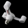 Supports de lampe Bases en 1 E27 à 3E27 Base Socket Splitter LED Ampoule Adaptateur Titulaire WhiteLamp