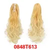 Ponytail Wigs 55cm Wig Curly Hair Grip French Deep Nature Body Flip