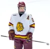 NCAA Custom UMD Minnesota Duluth Bulldogs gestikt hockeyshirt 22 Thomas Milani 89 Jack Connolly 17 Keith Christiansen 25 Tom Kurvers 32 Hunter Shepard Jerseys