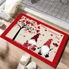 Tapijten valentijnsdag kabouter decor deurmat anti slip wasbare ingang welkom staande matten zacht loper vloerkleed voor keuken slaapkamer deurcarpets