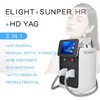 3 In1 Ipl Machine E-Light Rf Nd Yag Laser Permanent Picosecond Laser Hair Removal And Wash The Eyebrow Tattoo Remova Beauty Salon Opt Machines Skin Rejuvenation