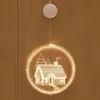 Christmas Decorations Lights 3D Round Led Warm For Home Merry Gifts Navidad Noel Decoration 2022ChristmasChristmas