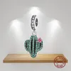925 Sterling Silber Anhänger Charms für Pandora Original Box Blume Gras Kaktus Baum Pflanze Europäische Perle Charms Armband Halskette