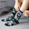 Chaussettes mi-tube pour hommes et femmes, chaussettes de Skateboard épaisses, personnalité, teinture par nouage, feuille d'érable, 3b, nouvelle collection automne et hiver 2022