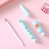 Пластиковая конфета цветной гель ручка творческая личность прекрасная девушка 0.5 мм пользовательские рекламные подарки логотип подарок