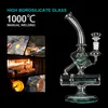 REANICE HOAKAH Bong Glase Percolator28cm 수제 봉지, 재활용 봉지 14.5 mm 일반적인 장비 봉