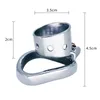 Stainless Steel Metal Male Chastity Open Cage Device Restraint Locking Ring #133