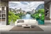 Fond d'écran personnalisé Mural Living Room Bedroom Garden Sea View Fond Photo Fond Papin d'écran sur le mur 3D et 5D
