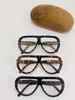 Womens Eyeglasses Frame Clear Lens Men Sun Gasses 0836 Top Quality Fashion Style Protects Eyes UV400 With Case7970581