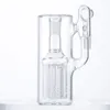 Accessoires pour fumeurs en gros Capteur de cendres en verre 14mm Joint mâle 90 degrés Style clair pour Oil Dab Rigs Conduites d'eau ASH-P1003