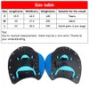 Pool Adult Enfants Enfants Professional Pagaies de natation Girdles Correction des nageoires à main Flippers Palm Finger Gloves Gants Paddle Water Sports