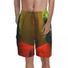 Short pour hommes Clown Board Look Down pantalon court taille élastique mignon maillot de bain personnalisé grande taille 2XLMen Naom22