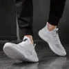 Scarpe da uomo Sneakers maschili di alta qualità Traspiranti Bianche Moda Palestra Casual Leggere Camminate Calzature taglie forti