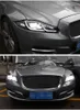 جميع المصابيح الأمامية LED لـ Jaguar XJL 2011-18 مجموعة الأمامية XJ XF XE DRL DRL