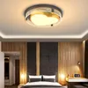 Plafonniers modernes LED lustres pour chambre salon Restaurant minimaliste géométrique doré lampe maison luminaire