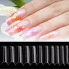 550P Sac extras Longs Faux Ongles Conseils XL s Extension Couverture Complète Astuce Gel UV Transparent Faux Manucure Outils Salon Utilisation 220716