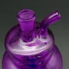 Glas mini bong rökning set vattenpipa vatten rör olje brännare dab riggar percolator tjock pyrex bong