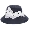 Breda brimhattar Lawliet Womens Floral Elegant Casablanca Style Sun Beach Straw Hat T514wide Wend22