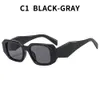 Designer de moda óculos de sol Goggle Beach Sun óculos para homem mulher 7 cor opcional boa qualidade