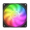 Conectores de cabos de computador 5V Argb LED PC CASE Ventilador 120mm 15mm fino 9 lâmina RGB Iluminação pwm 1800rpmcomputer