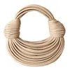 Fashion hobos bags line handbags clutch with Knotted mini jodie shoulder bag handbag Wallet Lady money clip Luxury Tote