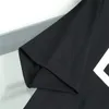 2022Summer дизайнер женские футболка мужская футболка белая черная печатная футболка одежда спрей буква с коротким рукавом весна летние мужчины женщины футболки CC18