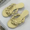 Luxe ontwerper vrouwen sandalen vrouw dunne hakken schoenen nieuwe mode dames slipper topkwaliteit schoenen echte lederen slippers slippers slippers