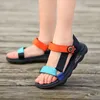 Sommarbarn Fashion Boy Girls Outdoor Beach Shoes Kids Nonslip Footwear Sandals 220705