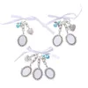 Vintage hangers ovale broche sublimatie blanco instelling ringelbak base cabochons voor doe -het -zelf broche maken