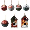 Other Event & Party Supplies Christmas Bells Ornaments Santa Claus Xmas Tree Hanging Pendant Decoration 87HAOther